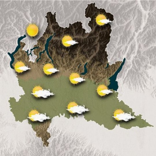 Mappa meteo domani