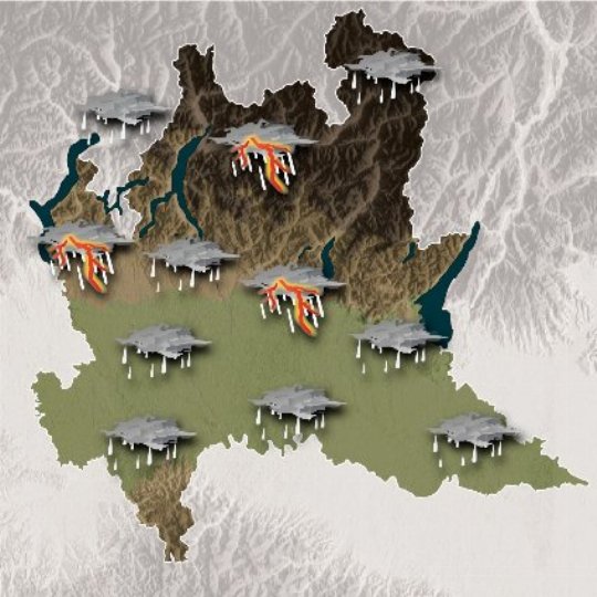 Mappa meteo domani