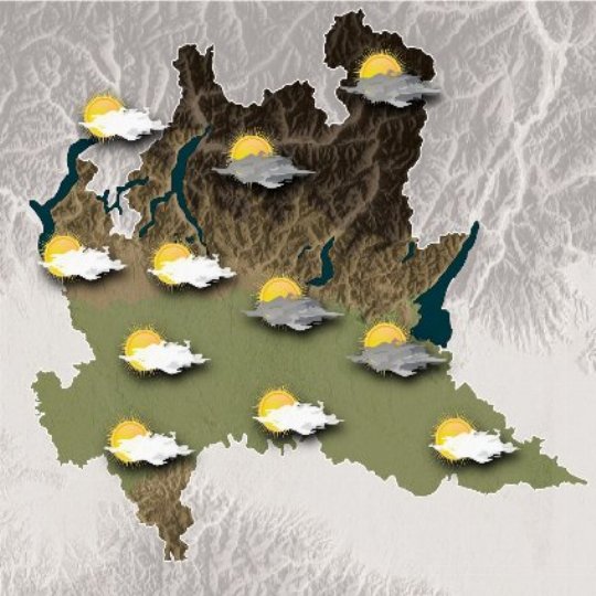 Mappa meteo domani