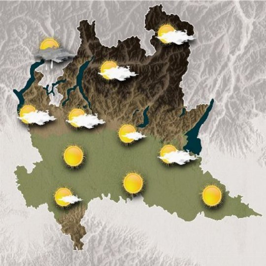 Mappa meteo domani