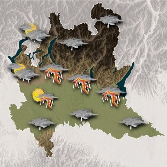 Mappa meteo domani