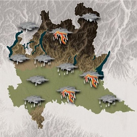 Mappa meteo domani