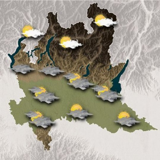 Mappa meteo dopodomani