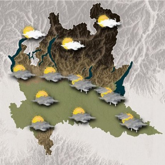 Mappa meteo dopodomani