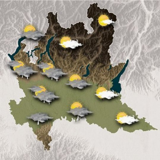 Mappa meteo dopodomani