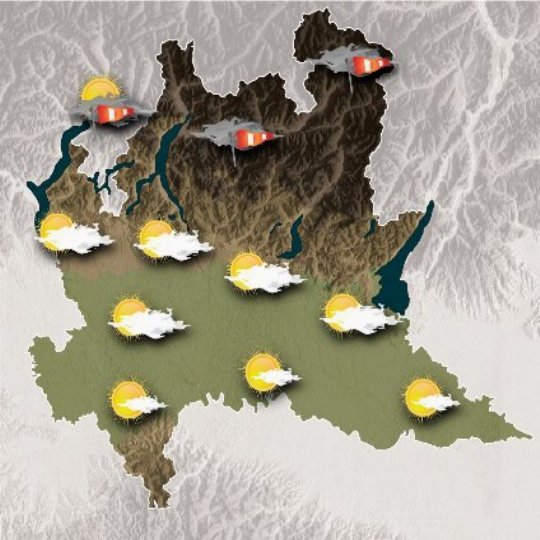 Mappa meteo dopodomani