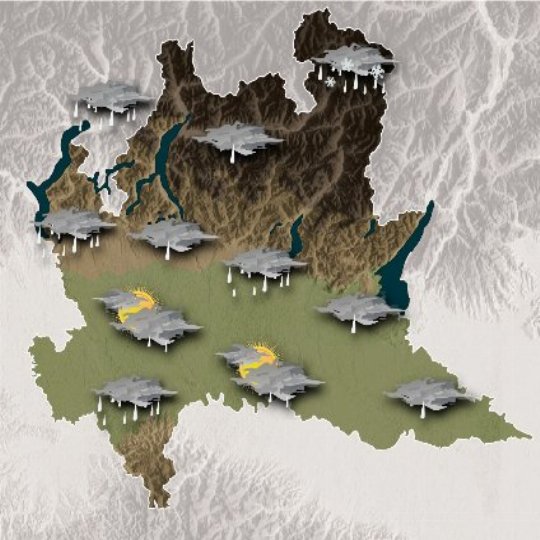 Mappa meteo dopodomani
