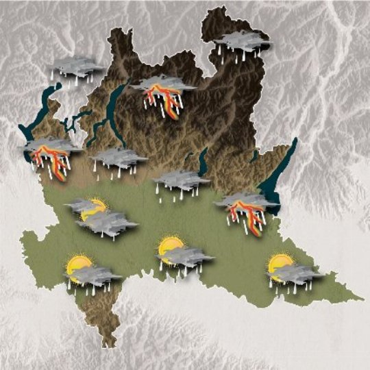 Mappa meteo dopodomani