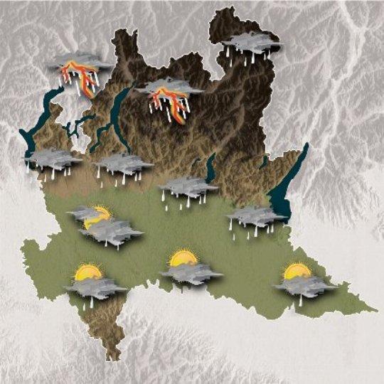 Mappa meteo dopodomani