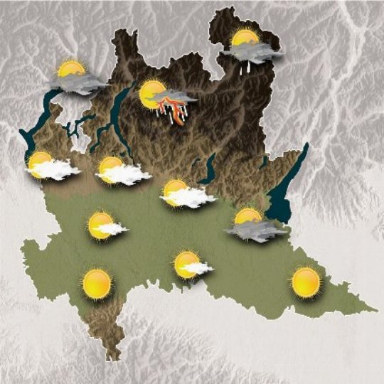 Mappa meteo dopodomani