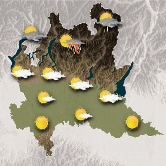Mappa meteo dopodomani