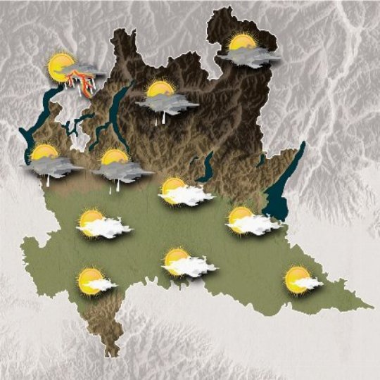 Mappa meteo dopodomani