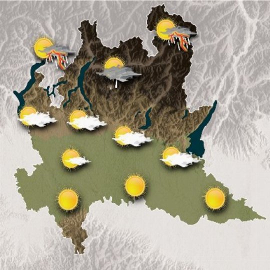 Mappa meteo dopodomani