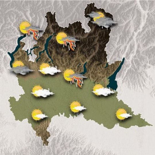 Mappa meteo dopodomani