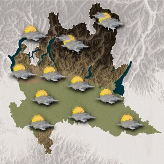 Mappa meteo dopodomani