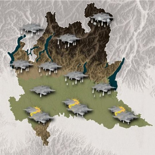 Mappa meteo dopodomani