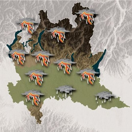 Mappa meteo oggi