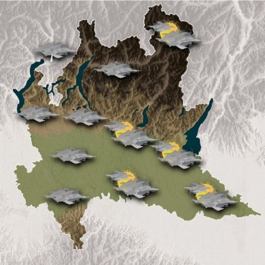 Mappa meteo oggi