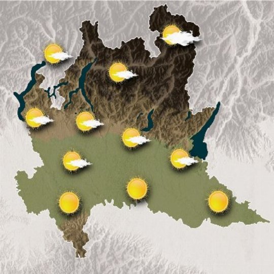 Mappa meteo oggi