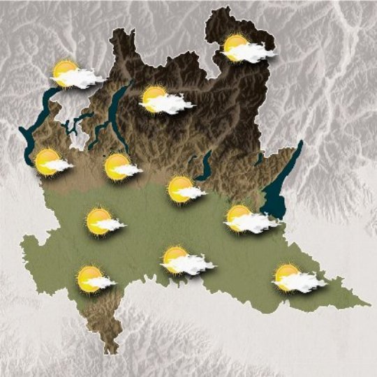 Mappa meteo oggi