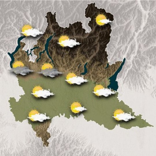 Mappa meteo oggi